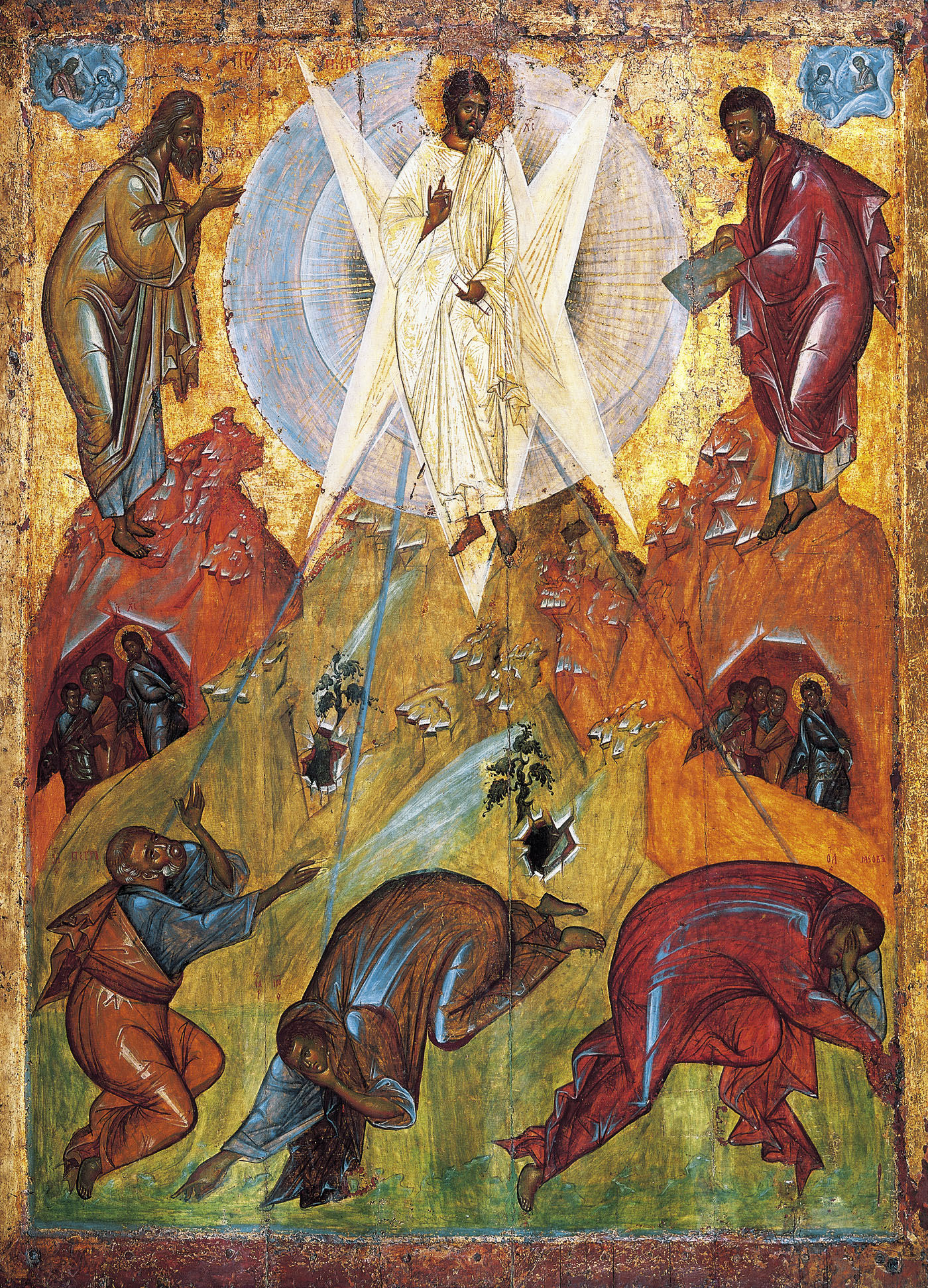 The Transfiguration, the School of Theophan the Greek. State Tretyakov Gallery, Moscow